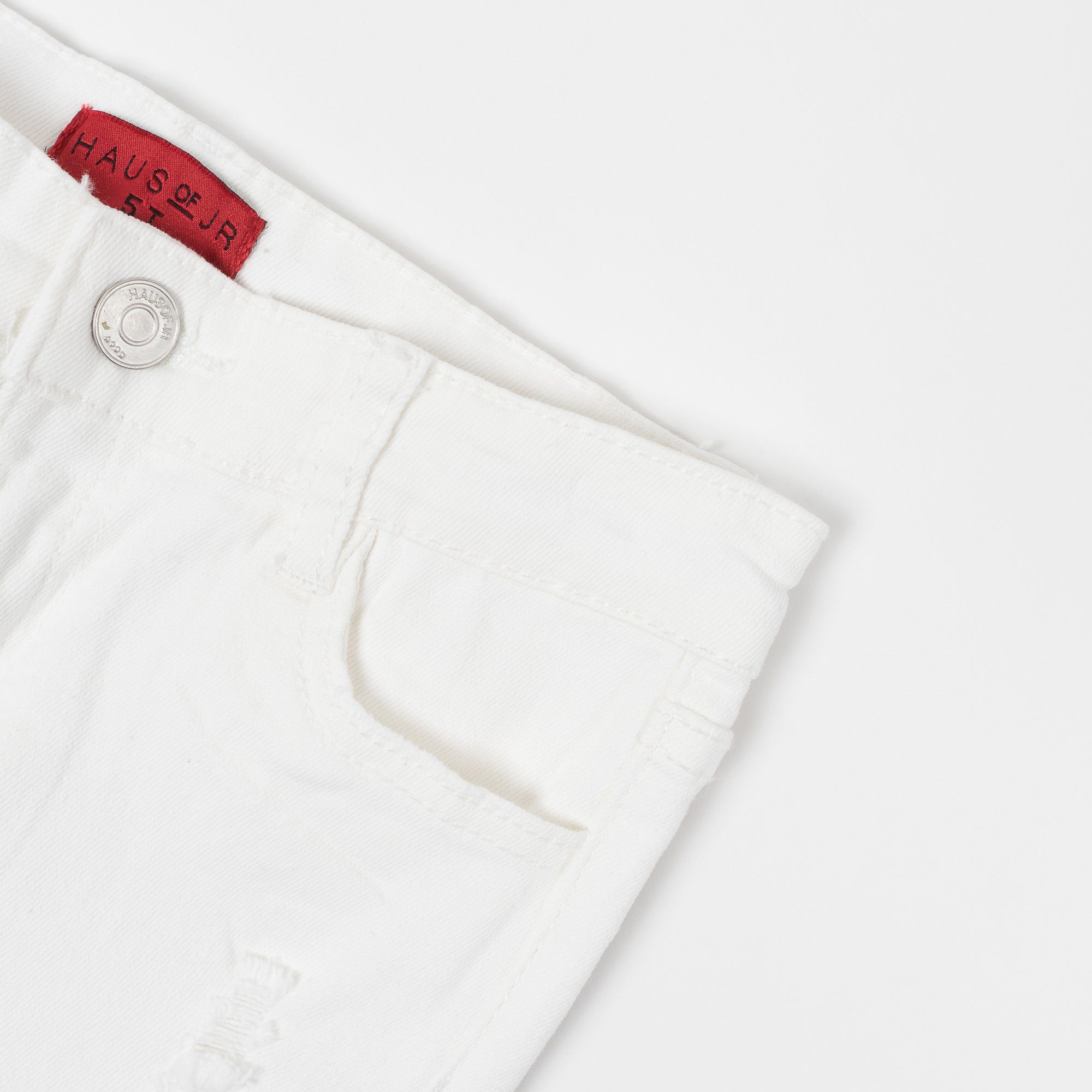Zanotti Basket Denim (White) - Haus of JR