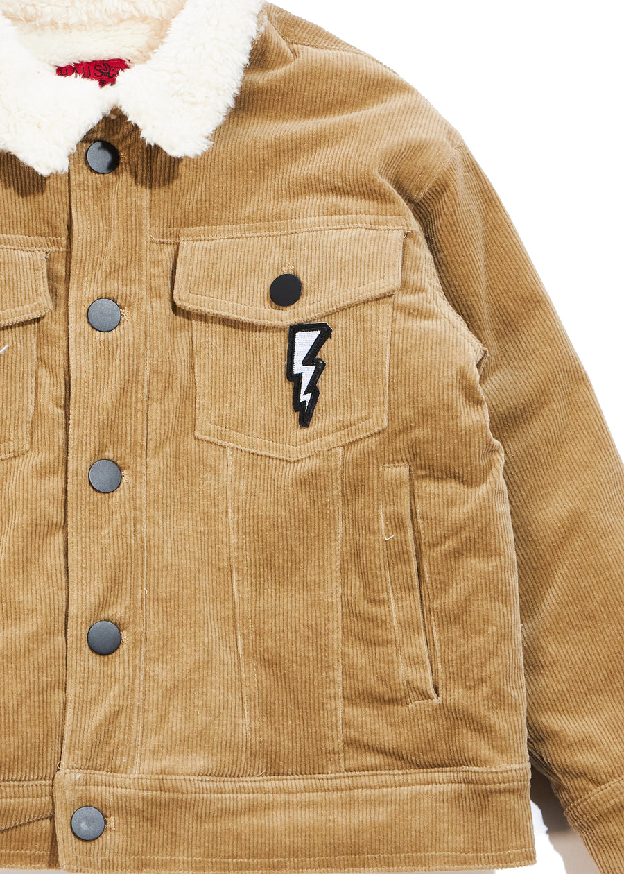 Corduroy Denim Jacket