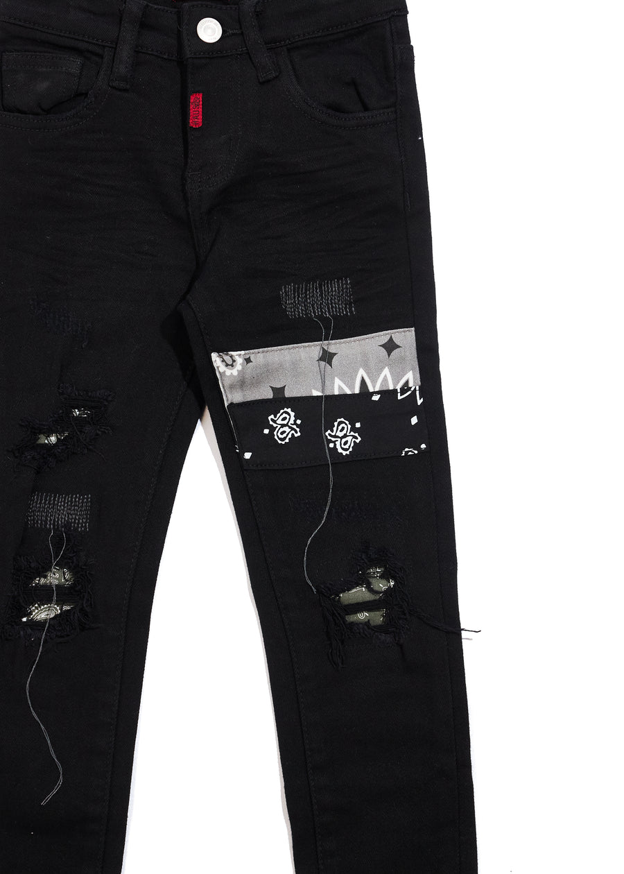 Sirius Denim (Black Patchwork)