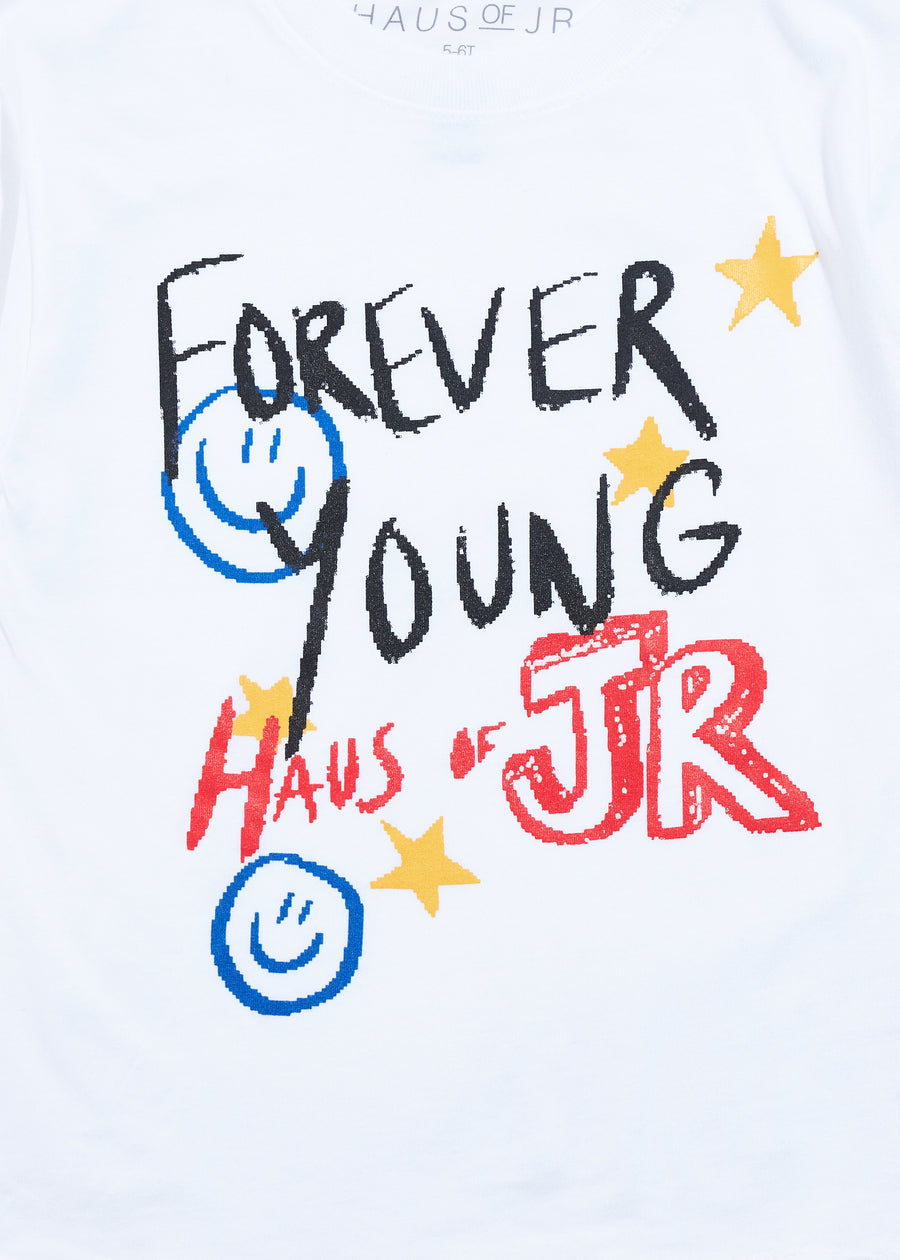 Forever Young Tee (White)