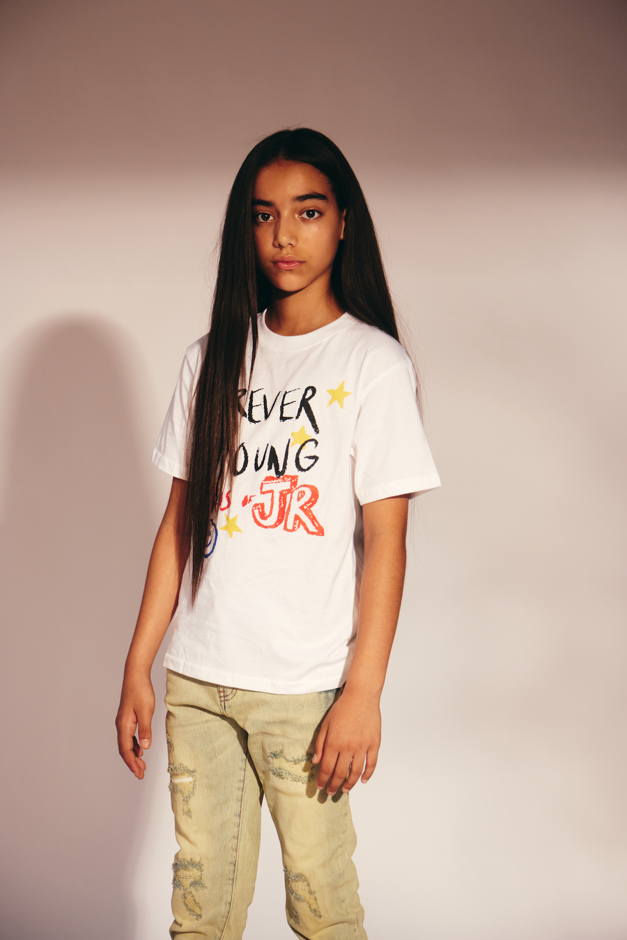 Forever Young Tee (White)