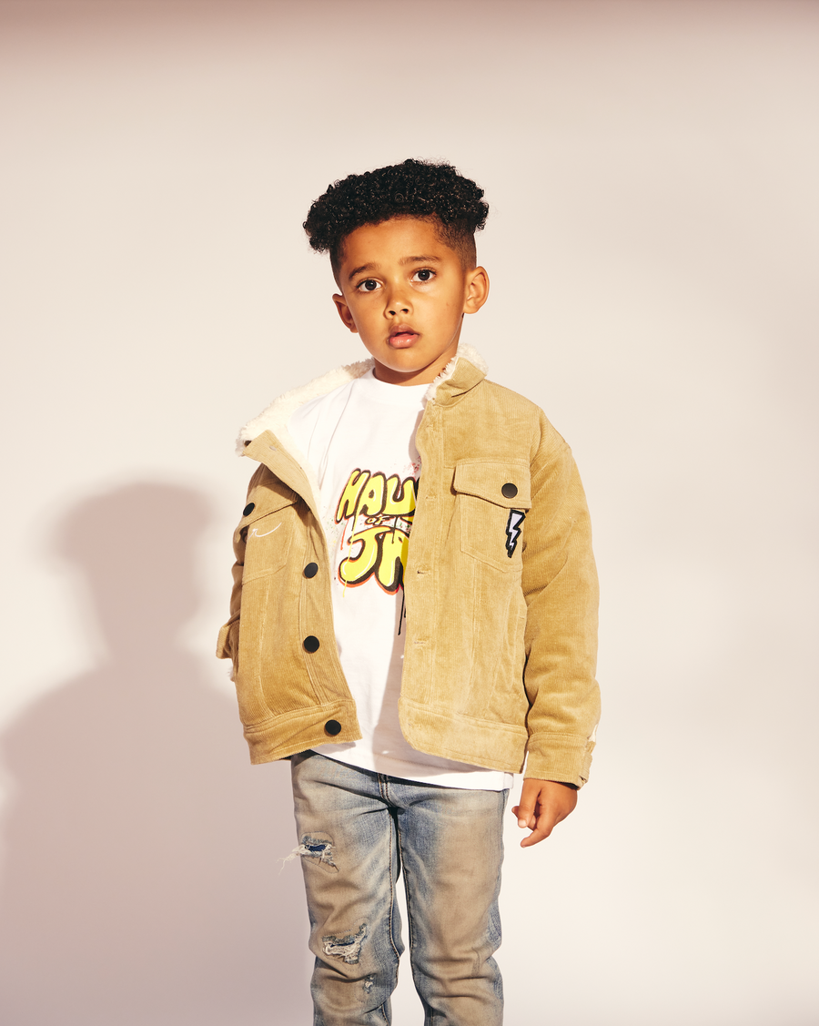 Corduroy Denim Jacket