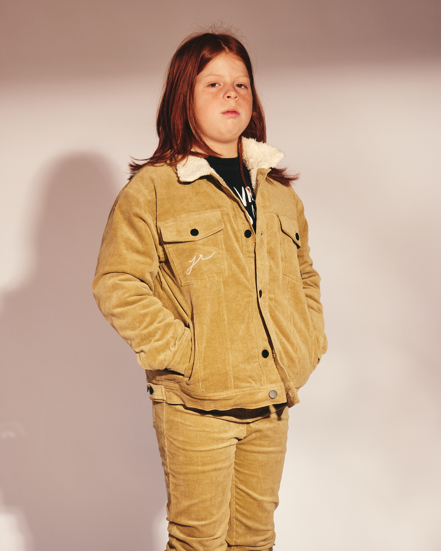 Corduroy Denim Jacket