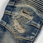 Kashton Biker Denim - Haus of JR