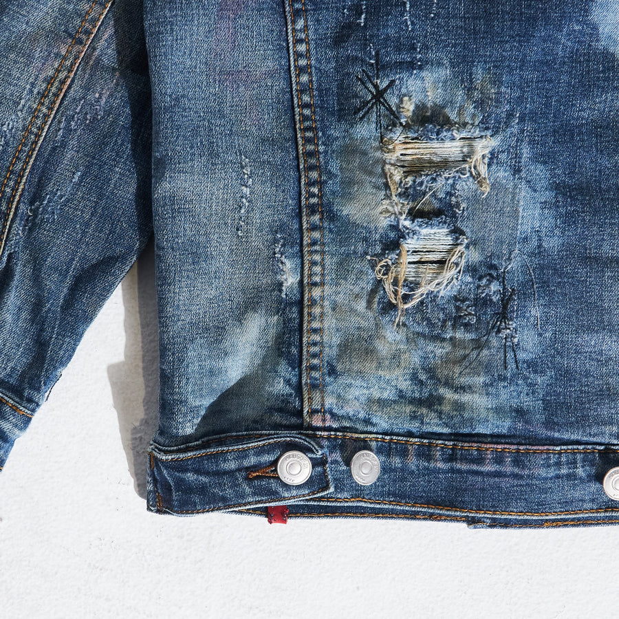 Basquiat Denim Jacket - Haus of JR
