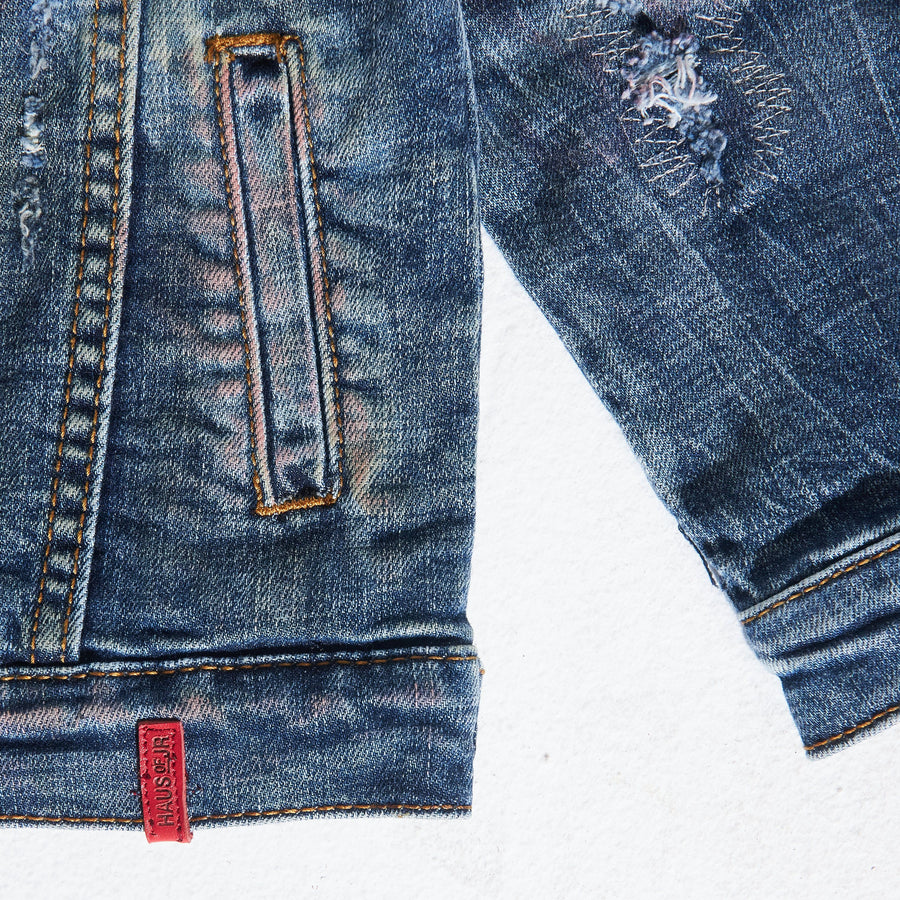 Basquiat Denim Jacket - Haus of JR