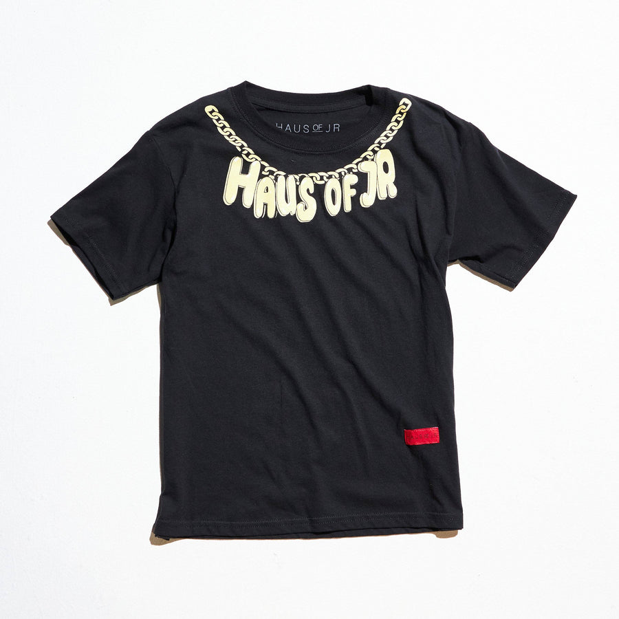 Chain Gang Tee (Black) Tops Haus of JR 