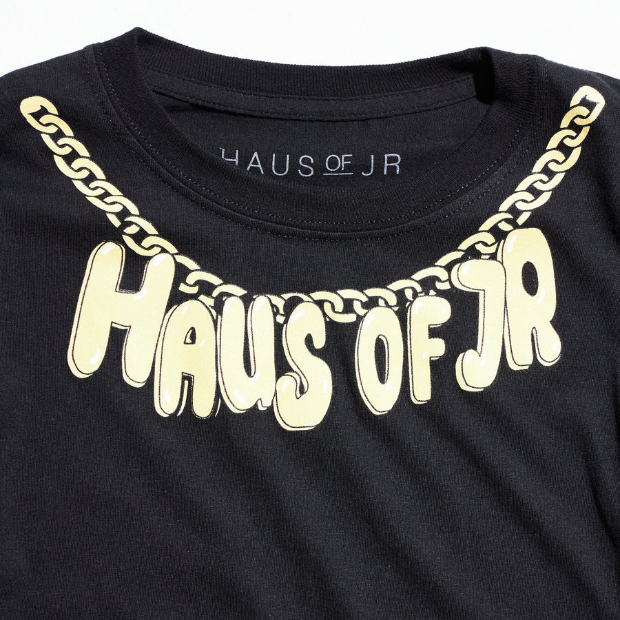 Chain Gang Tee (Black) Tops Haus of JR 