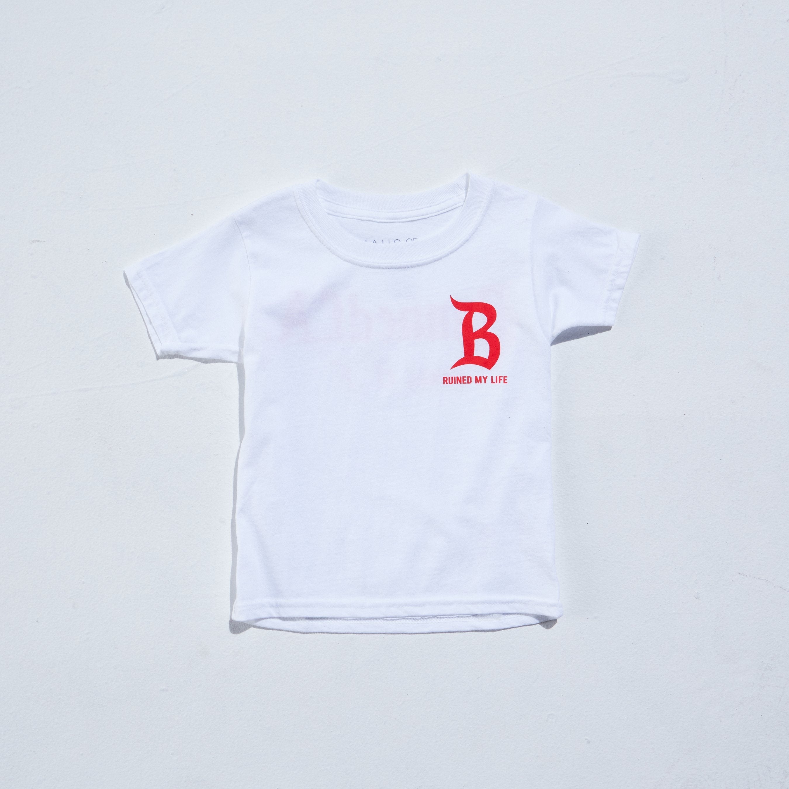 Big B Tee (White) Tops Haus of JR 