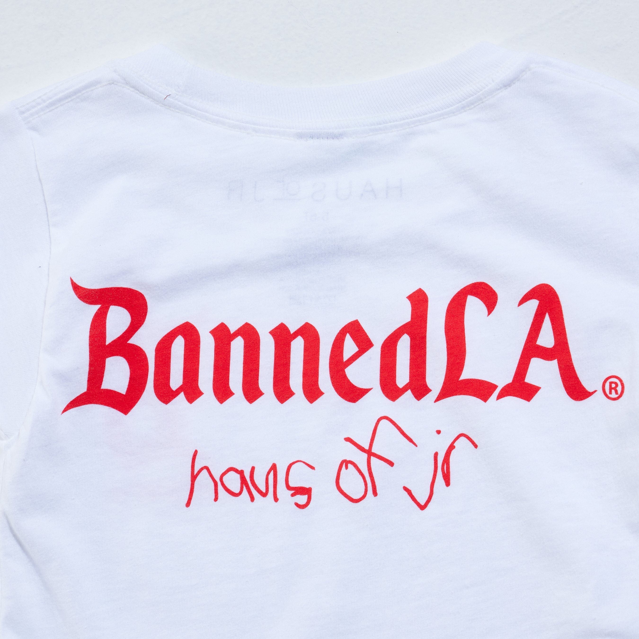 Big B Tee (White) Tops Haus of JR 