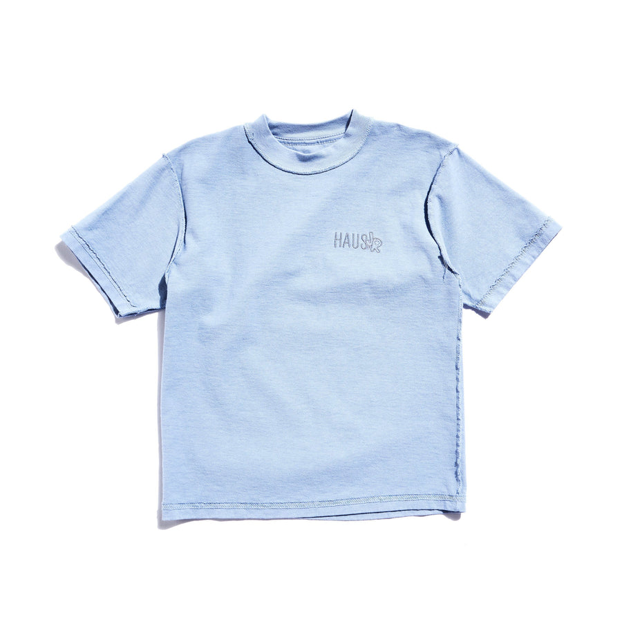 Flipped Out Tee (Baby Blue) Tops Haus of JR 