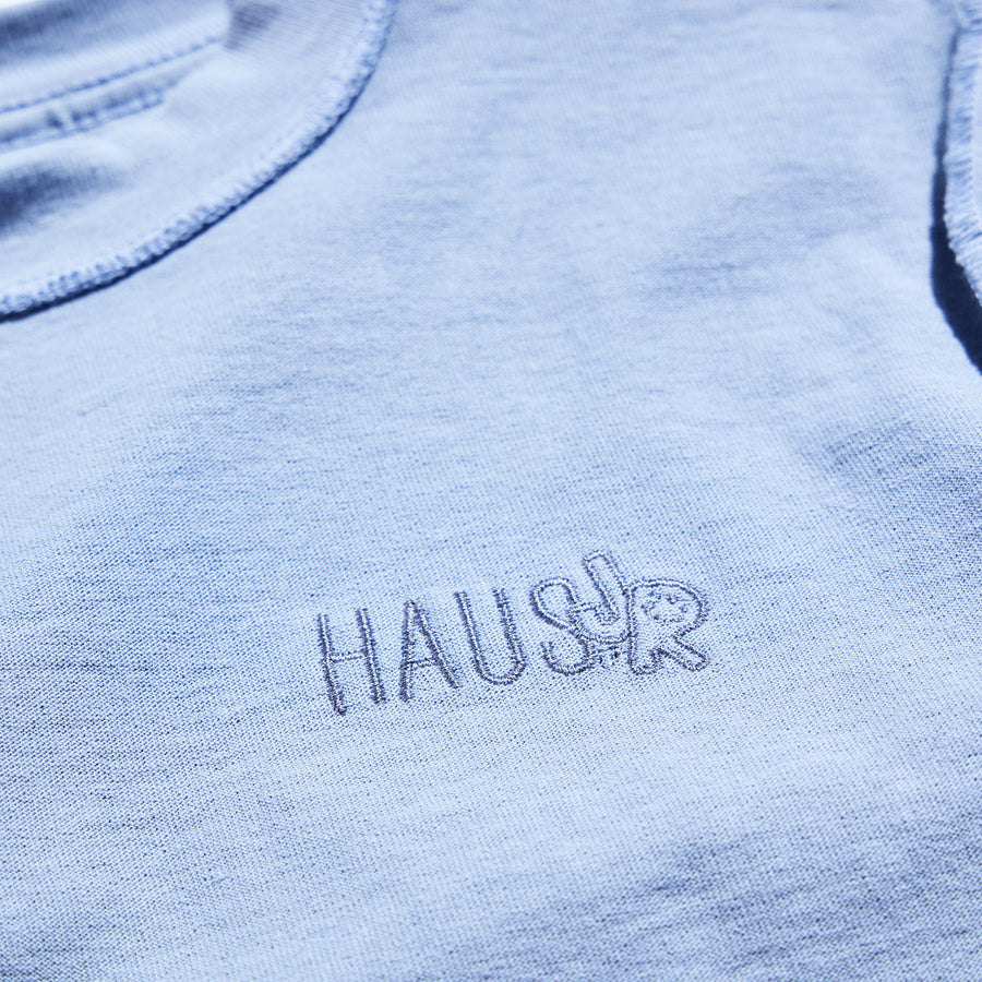 Flipped Out Tee (Baby Blue) Tops Haus of JR 