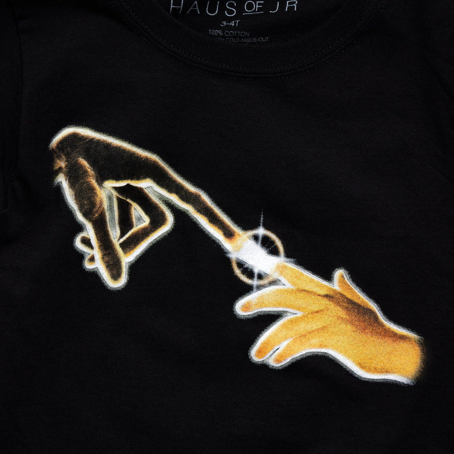 Phone Home Tee (Black) Tops Haus of JR 