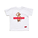 Box Logo Tee (White) Tops Haus of JR 