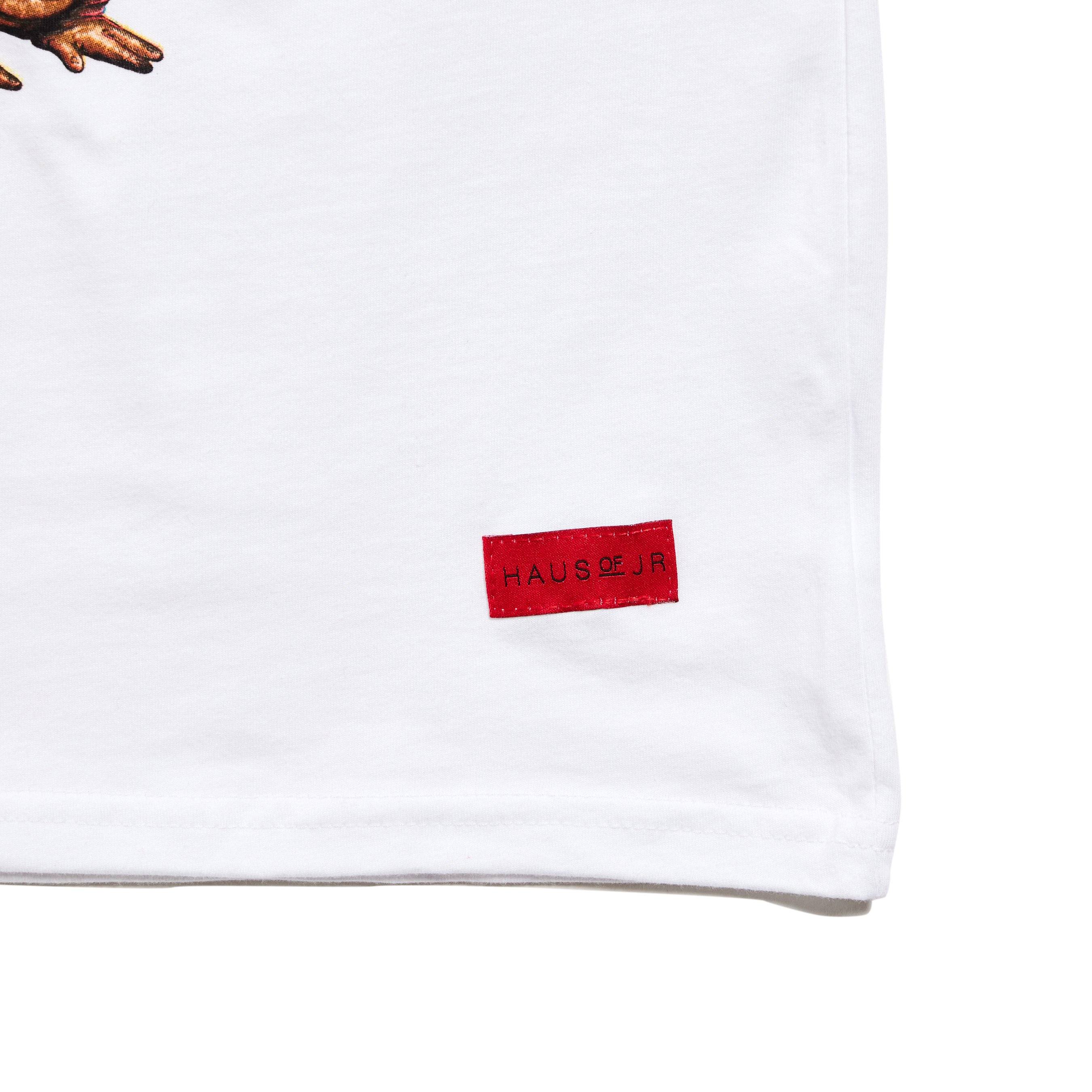 Box Logo Tee (White) Tops Haus of JR 
