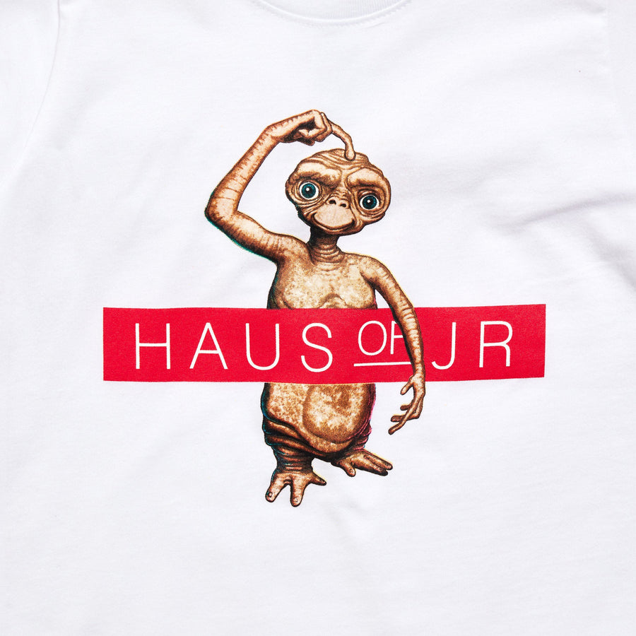 Box Logo Tee (White) Tops Haus of JR 