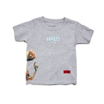 Chrome Tee (Heather Grey) Tops Haus of JR 