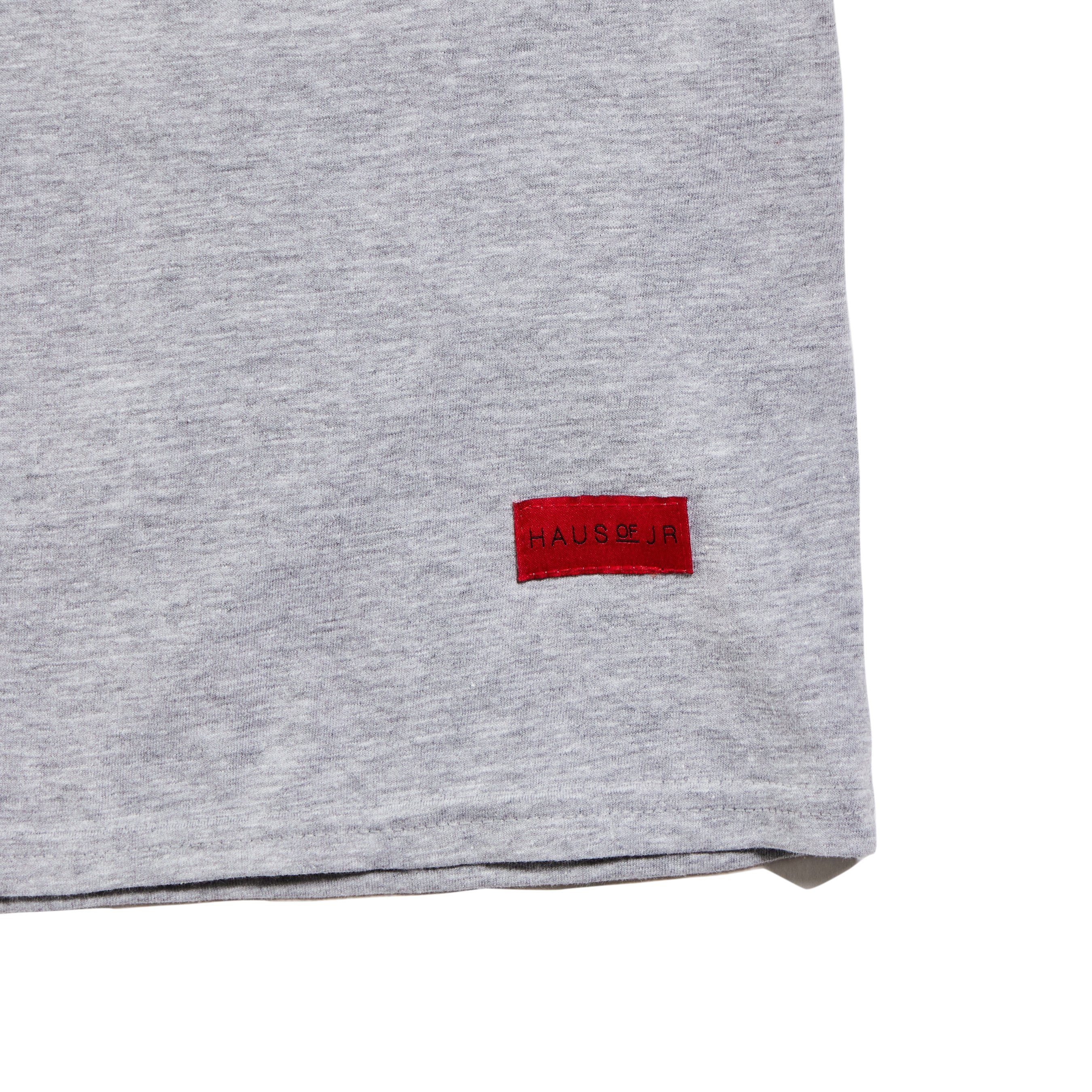 Chrome Tee (Heather Grey) Tops Haus of JR 