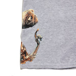 Chrome Tee (Heather Grey) Tops Haus of JR 