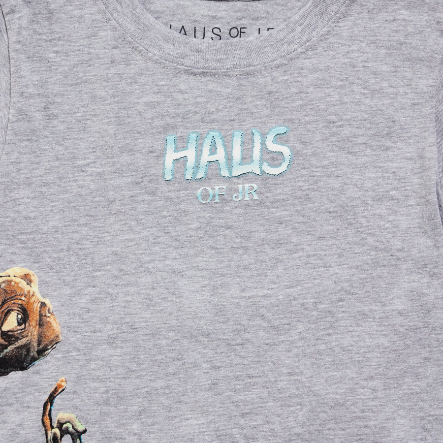 Chrome Tee (Heather Grey) Tops Haus of JR 