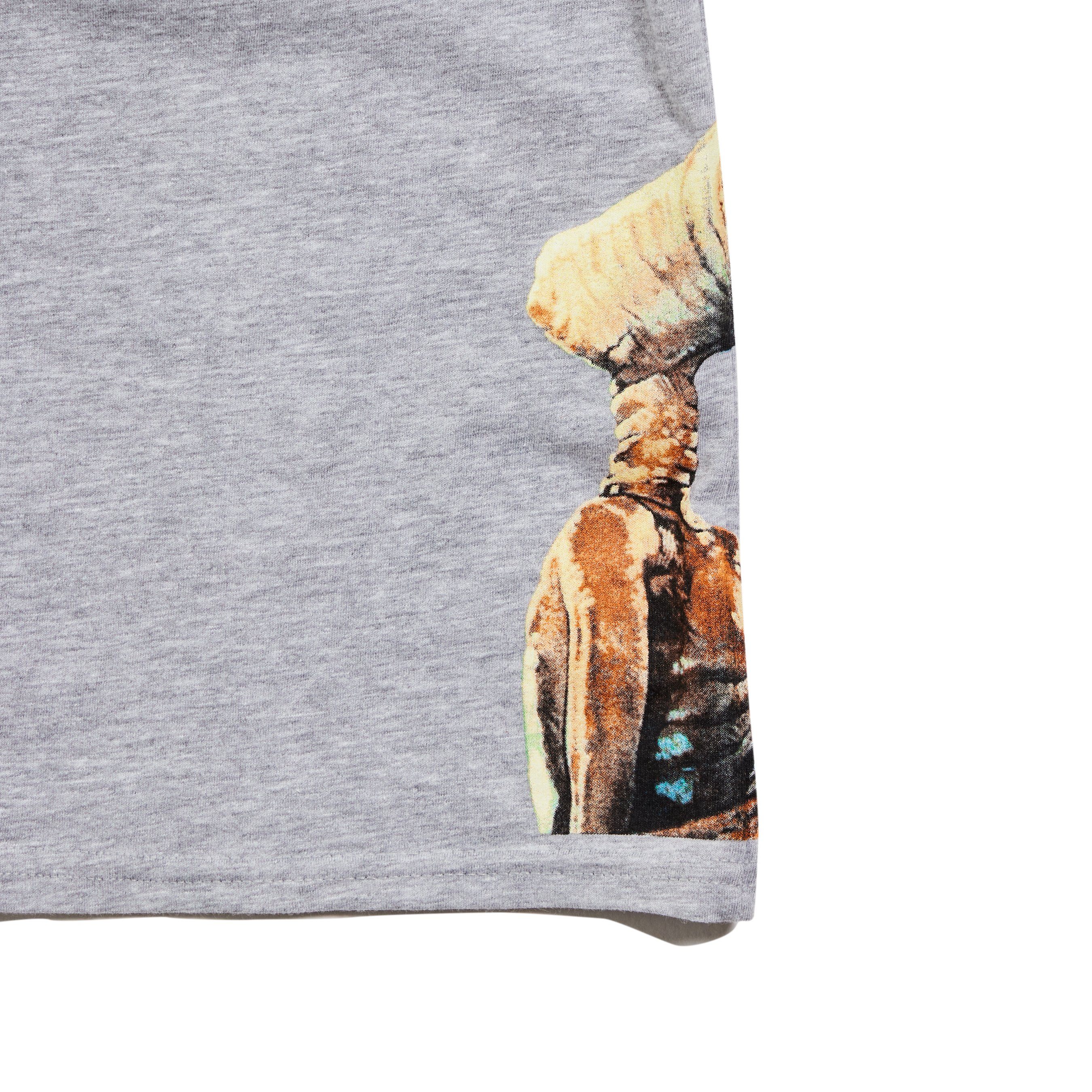 Chrome Tee (Heather Grey) Tops Haus of JR 