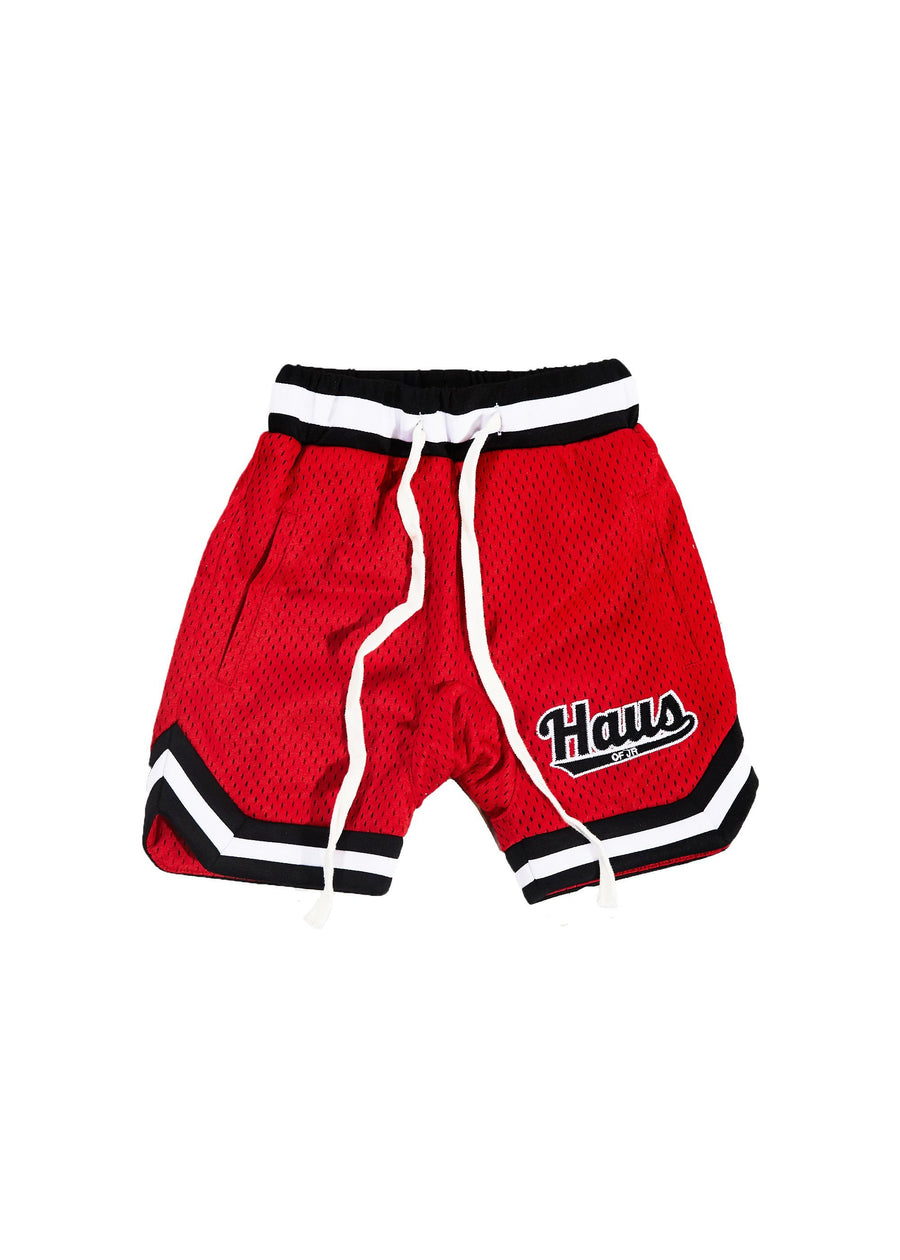 Wyst Basketball Shorts (Bulls Red) - Haus of JR