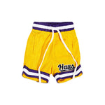 Wyst Basketball Shorts (Lakers Yellow) - Haus of JR