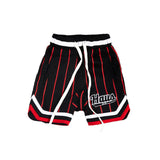 Wyst Basketball Shorts (Bulls Stripe Red) - Haus of JR