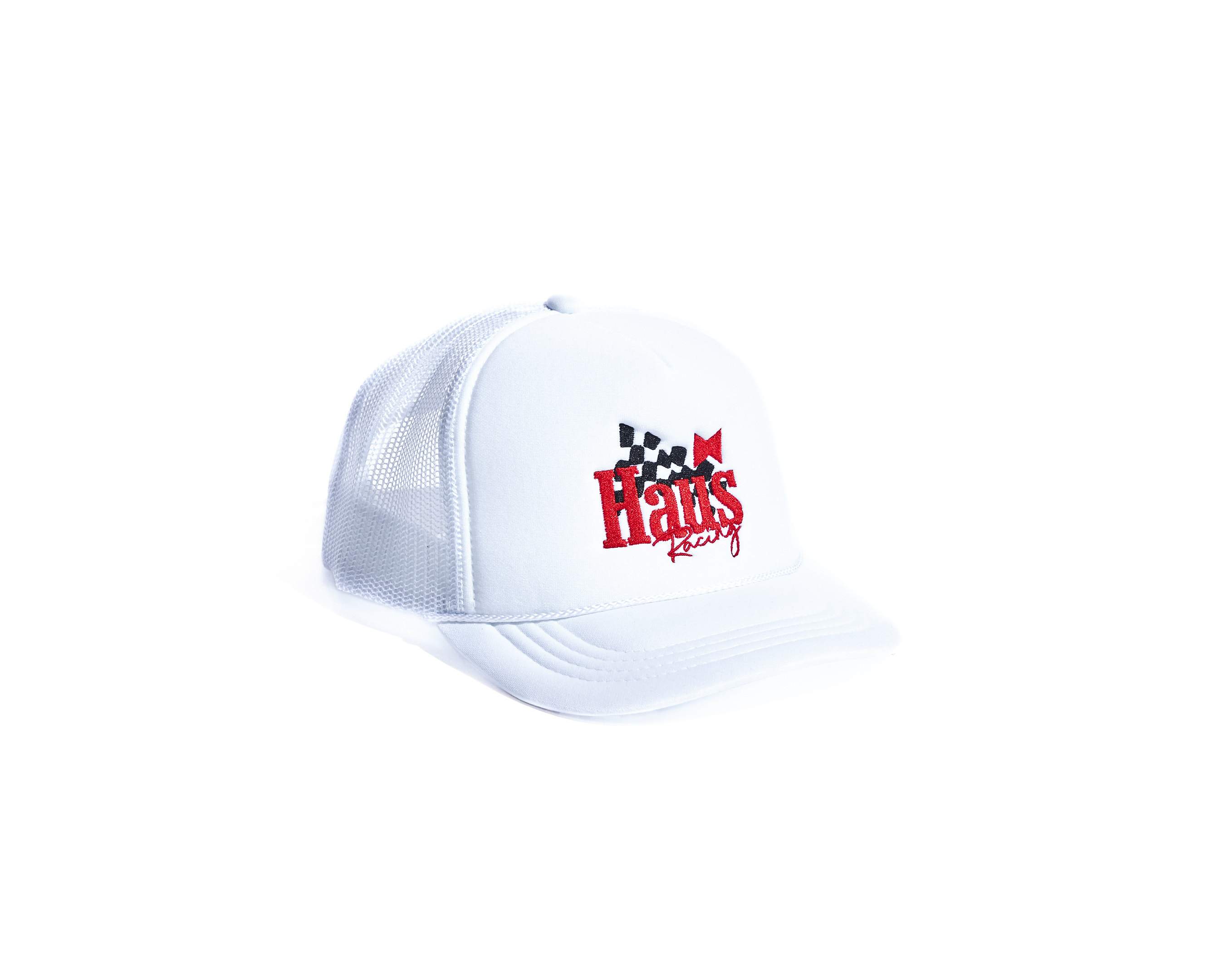 Racing Cap (White) Hat Haus of JR 