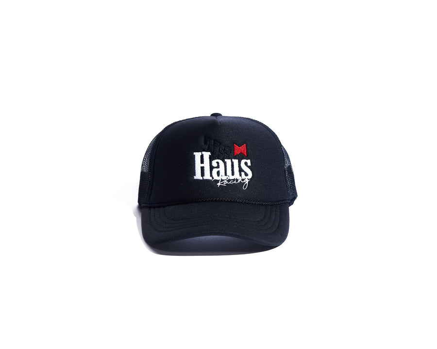 Racing Cap (Black) Hat Haus of JR 