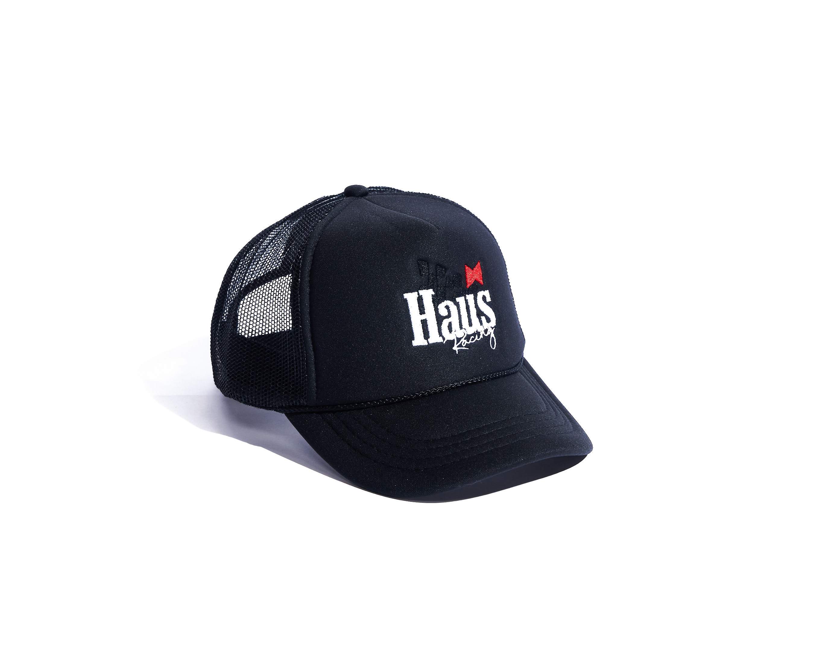 Racing Cap (Black) Hat Haus of JR 