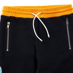Trifecta Sweat Pant (Black/Orange) *pre-order Bottoms Haus of JR 