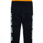 Trifecta Sweat Pant (Black/Orange) *pre-order Bottoms Haus of JR 