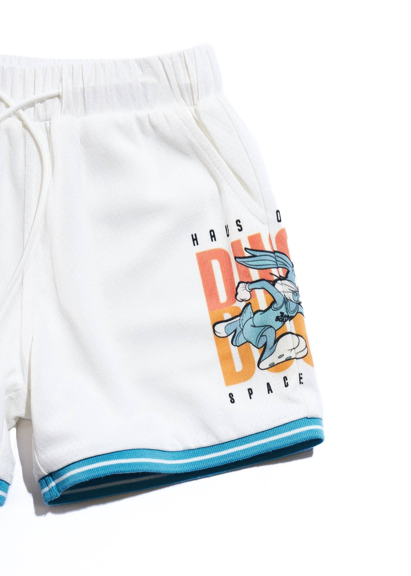 Bugs Bunny Shorts (White) *pre-order Bottoms Haus of JR 