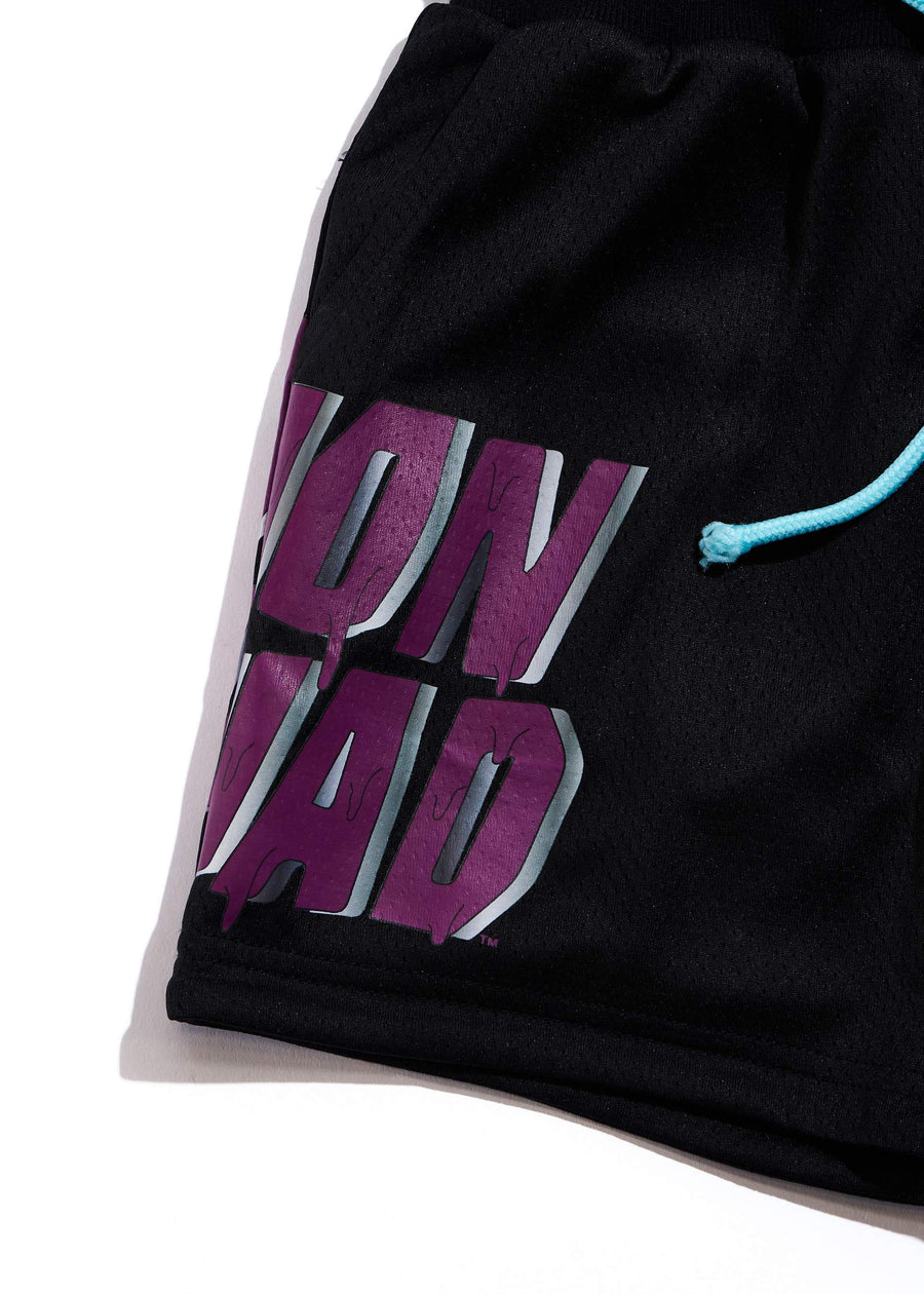 Goon Squad Shorts (Black/Purple) *pre-order Bottoms Haus of JR 