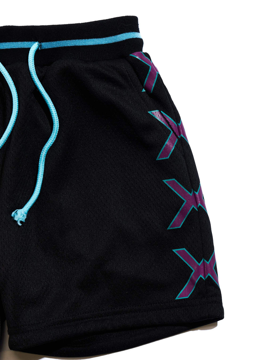 Goon Squad Shorts (Black/Purple) *pre-order Bottoms Haus of JR 