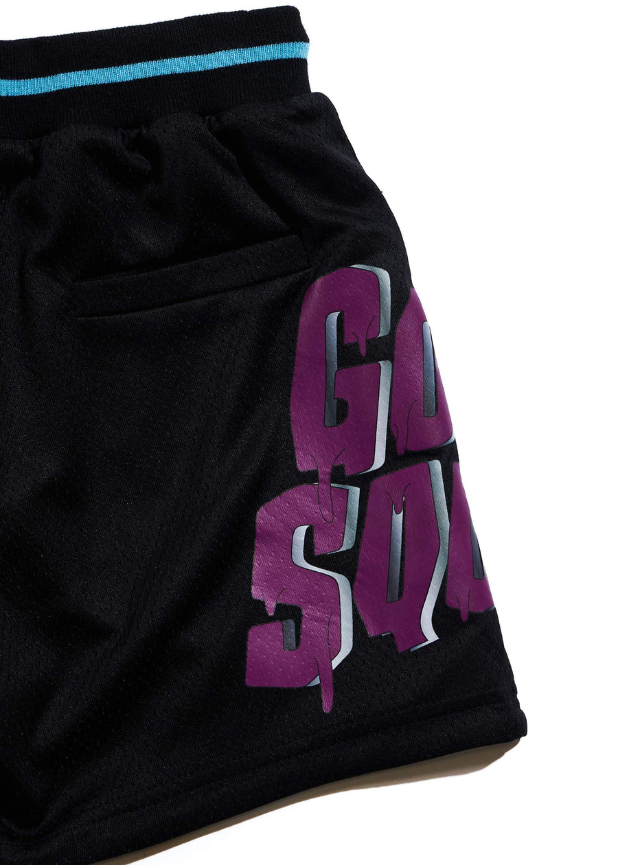 Goon Squad Shorts (Black/Purple) *pre-order Bottoms Haus of JR 
