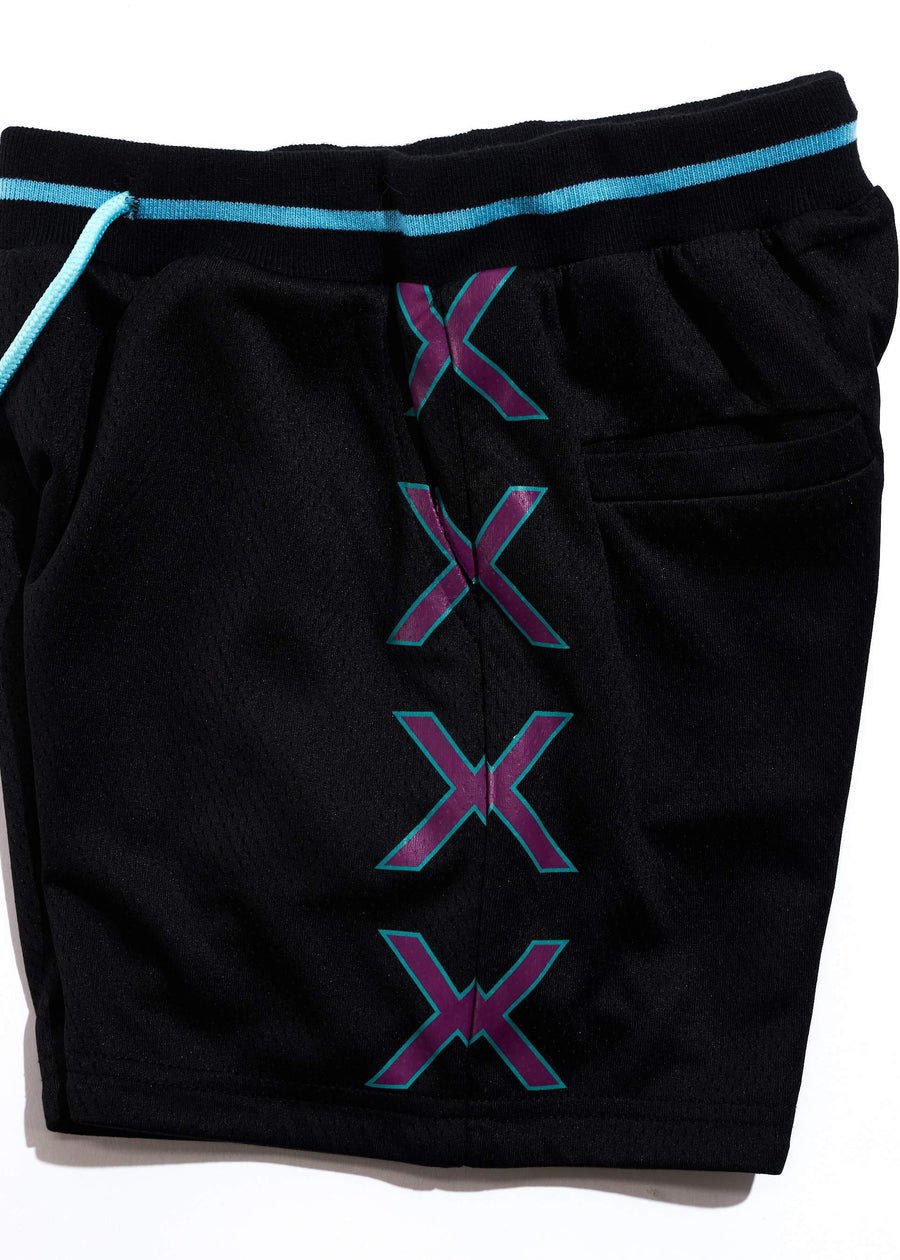 Goon Squad Shorts (Black/Purple) *pre-order Bottoms Haus of JR 