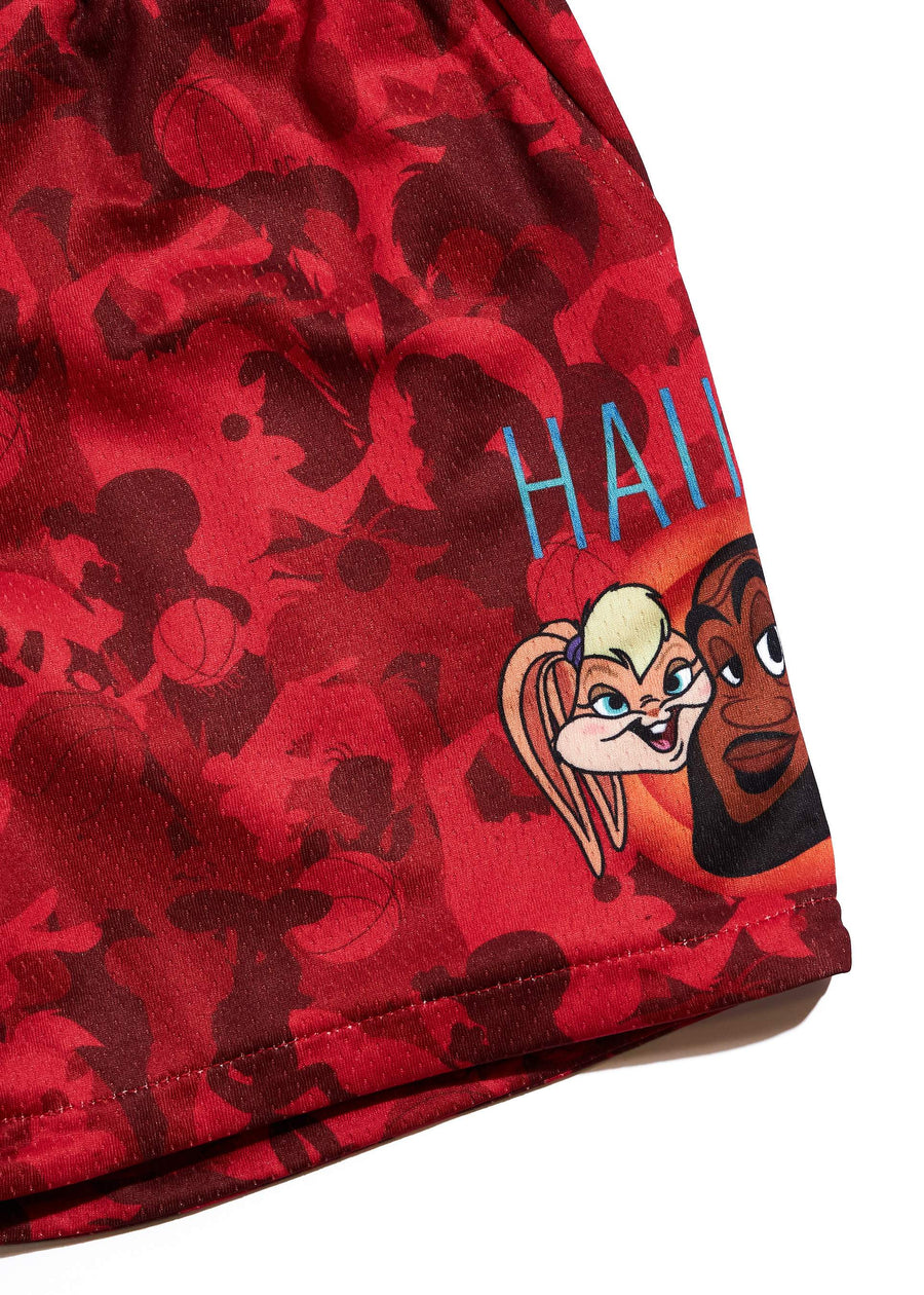 Tune World Shorts (Red Camoflauge) *pre-order Bottoms Haus of JR 