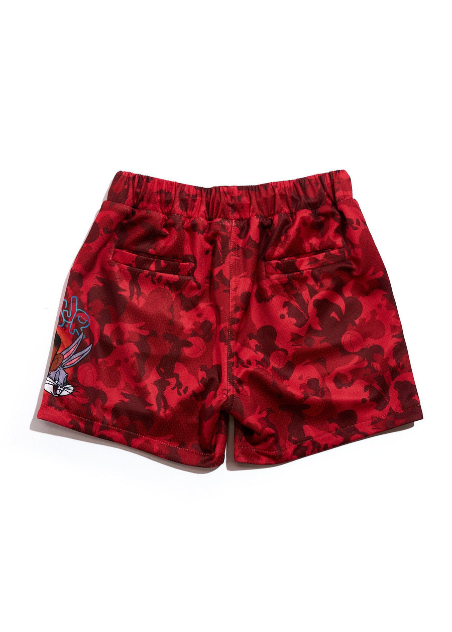 Tune World Shorts (Red Camoflauge) *pre-order Bottoms Haus of JR 