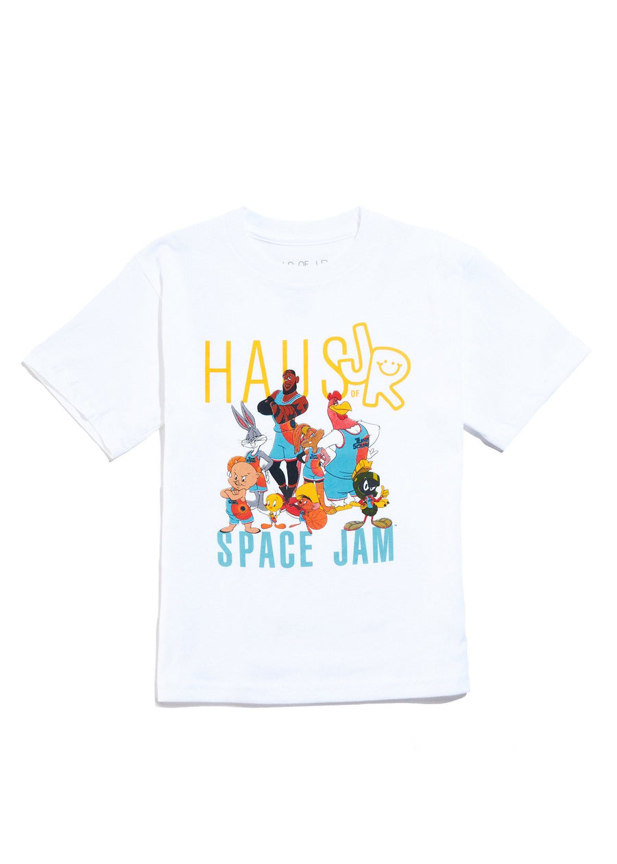 Tune Squad Tee (White) Tops Haus of JR 