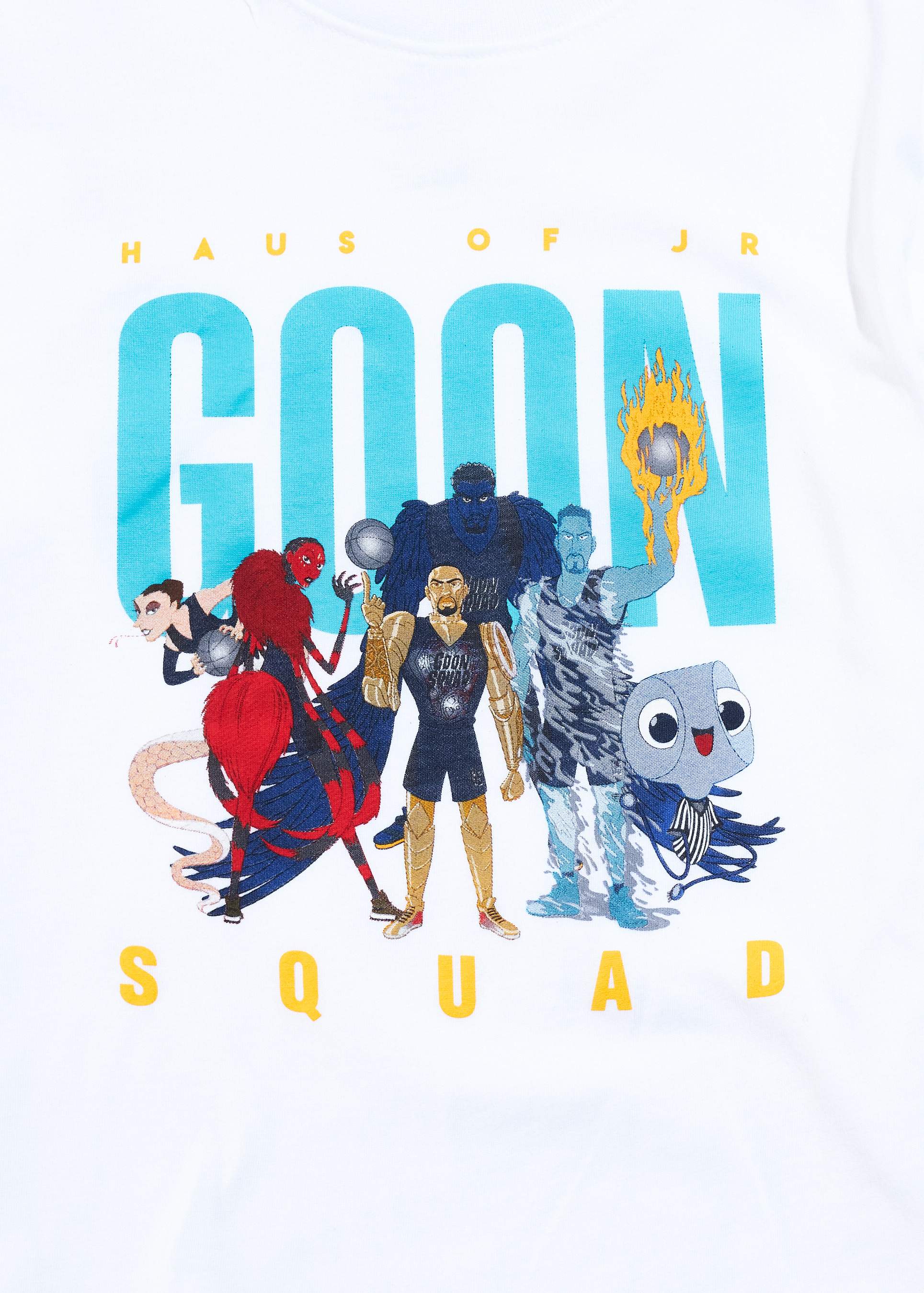 Goon Squad Tee (White) Tops Haus of JR 