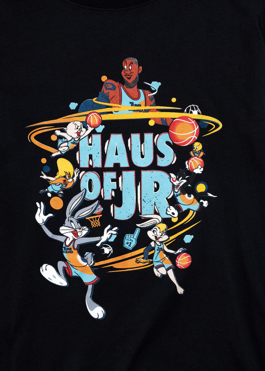Space Jam Tee (Black) Tops Haus of JR 