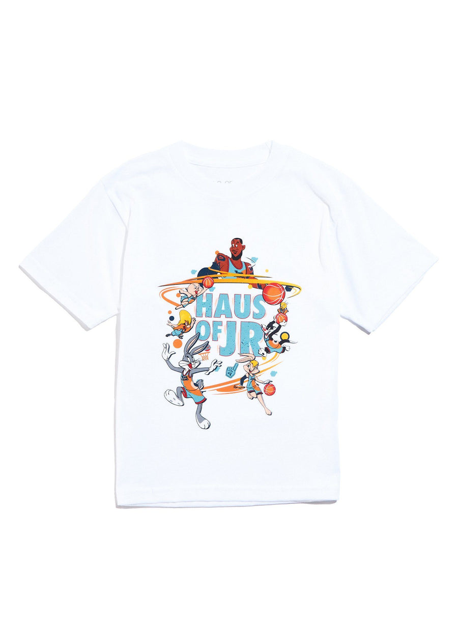 Space Jam Tee (White) Tops Haus of JR 