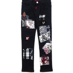 Claude Denim (Black) Bottoms Haus of JR 