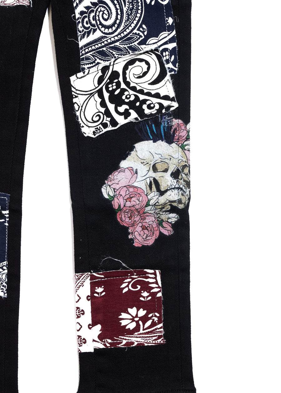 Claude Denim (Black) Bottoms Haus of JR 