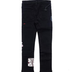 Claude Denim (Black) Bottoms Haus of JR 