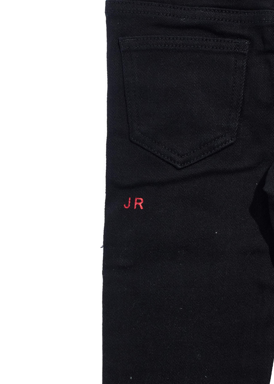 Claude Denim (Black) Bottoms Haus of JR 