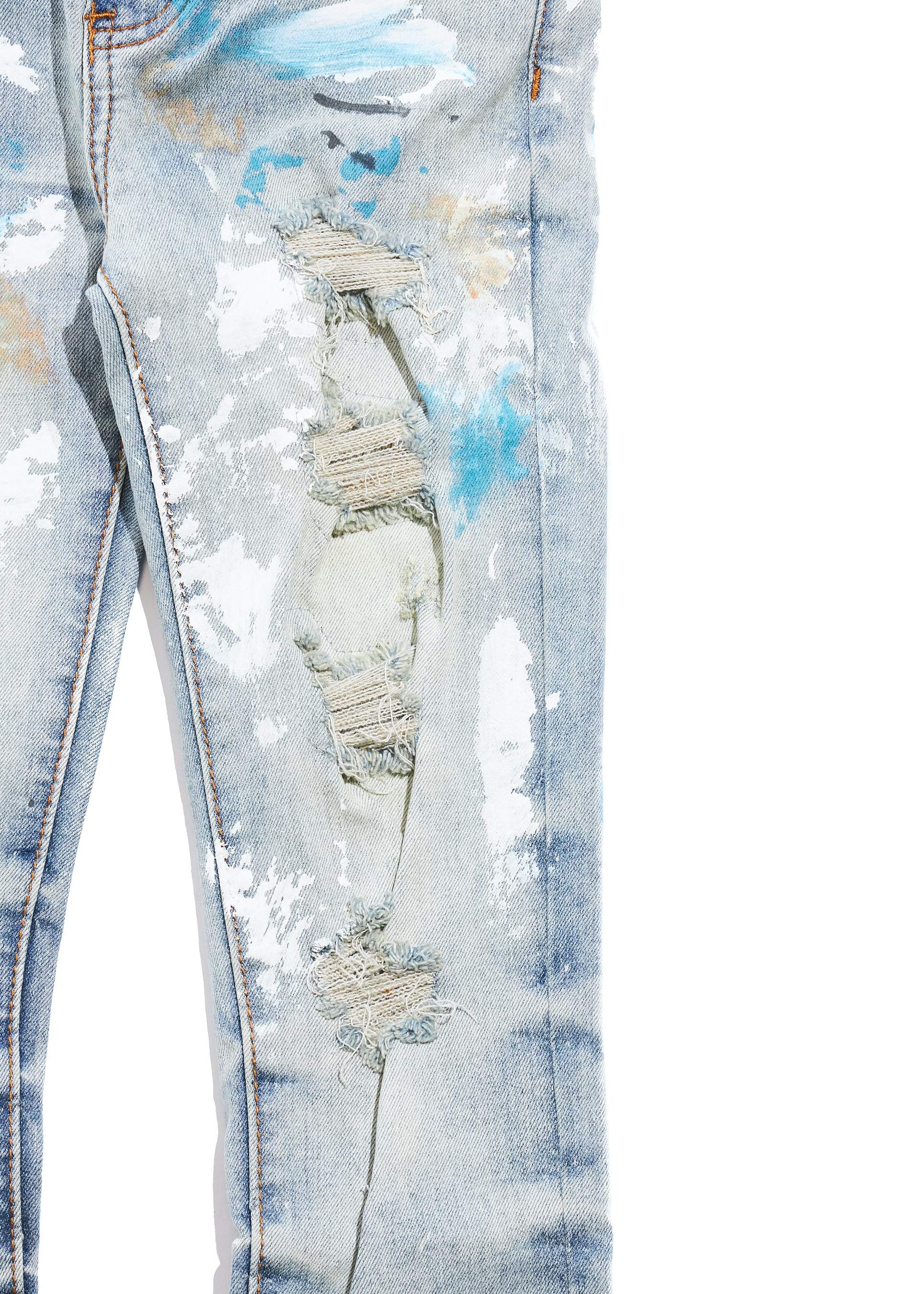 Leonardo Denim (Light Blue) Bottoms Haus of JR 