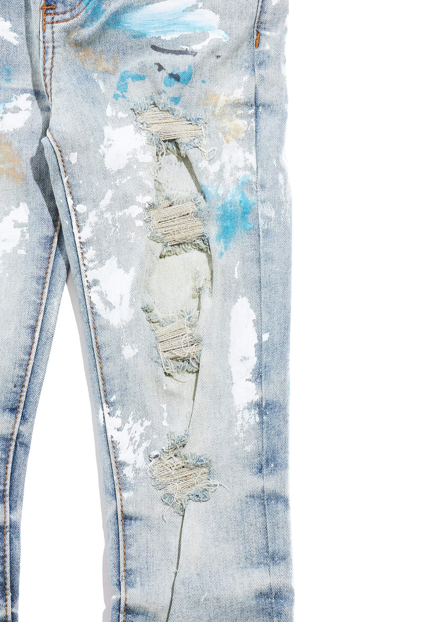 Leonardo Denim (Light Blue) Bottoms Haus of JR 